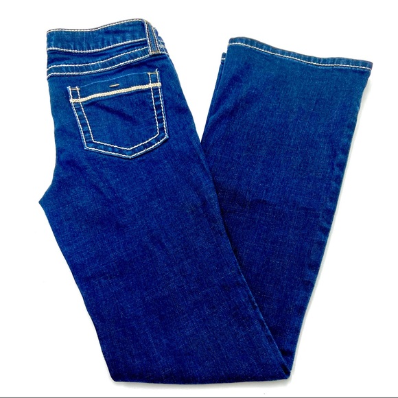 Blue Asphalt Women’s Juniors Boot Cut Jeans Size 7 - Picture 2 of 5